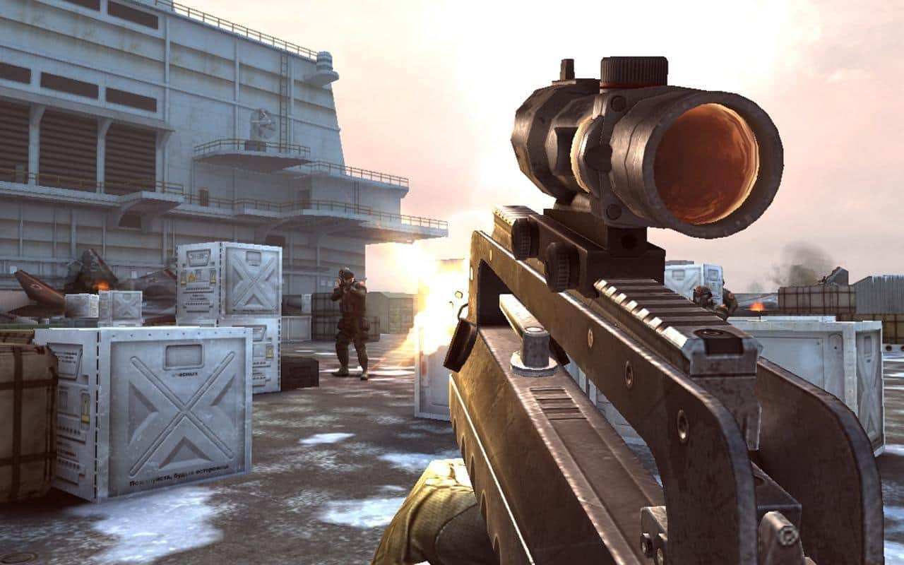 modern combat 4 apk uptodown