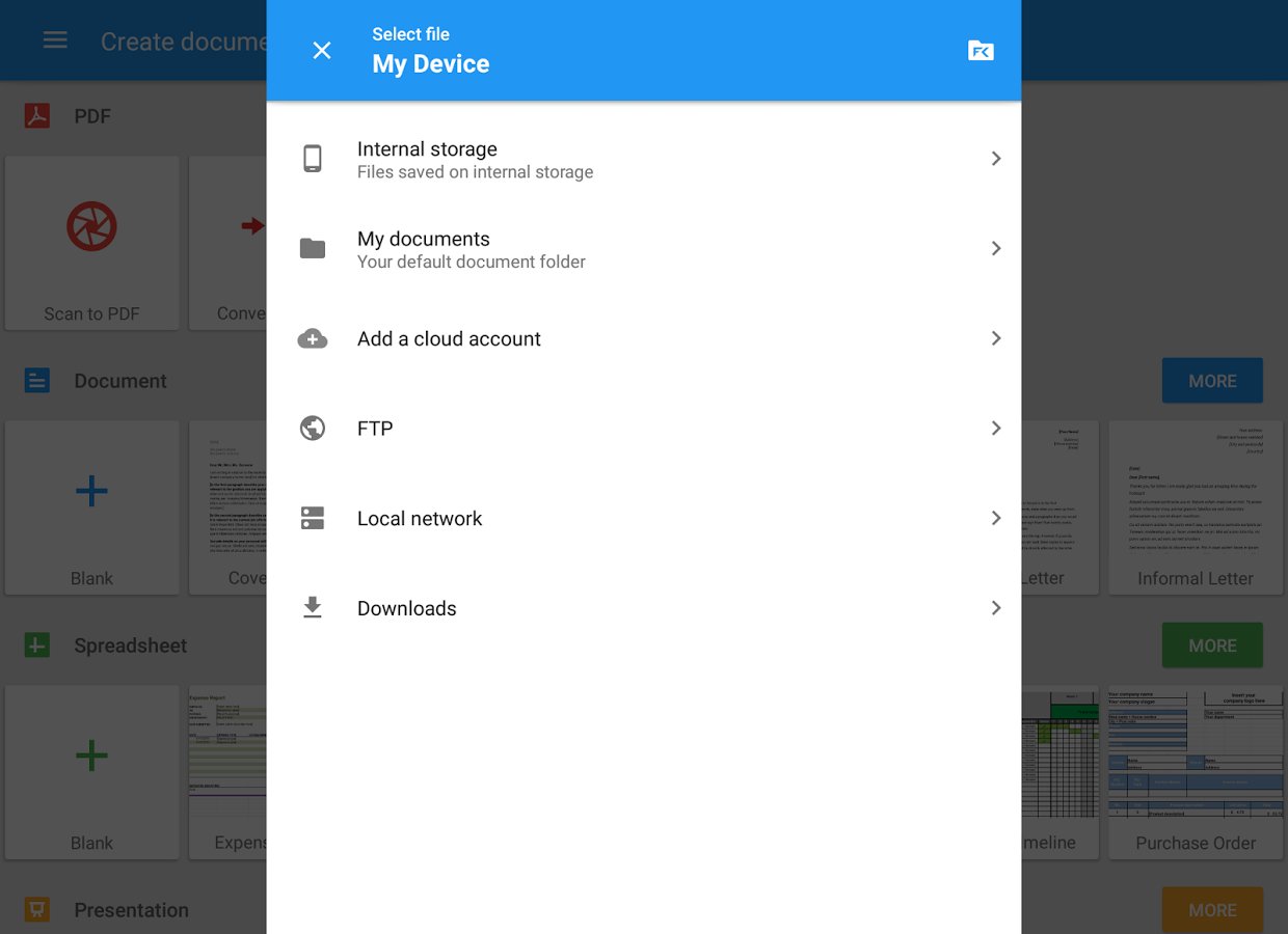 OfficeSuite Pro скачать v9.0.8870 Premium на Андроид