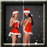 Dancing Christmas Girls LWP