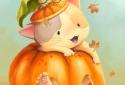 Pumpkin Kitten Live Wallpaper