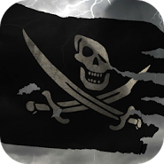 3D Pirate Flag