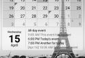 Calendar Widget Month + Agenda