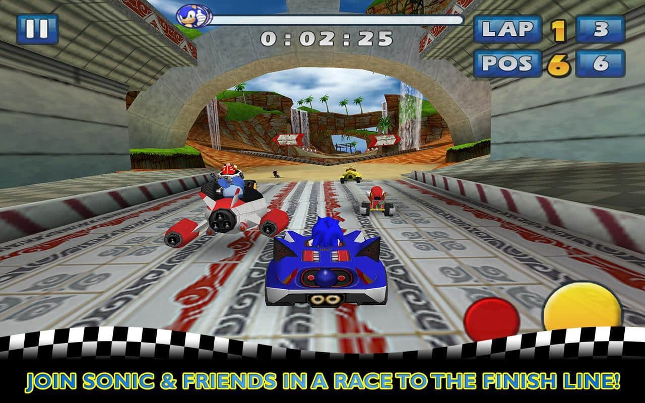 sonic and sega all stars racing platforms