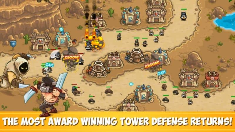 Kingdom Rush Frontiers Скачать 4.2.25 Unlocked (Мод: Много Денег.