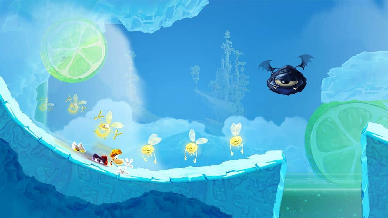 Rayman Fiesta Run : VIP Mod : Download APK  Враги, Платформер, Бита