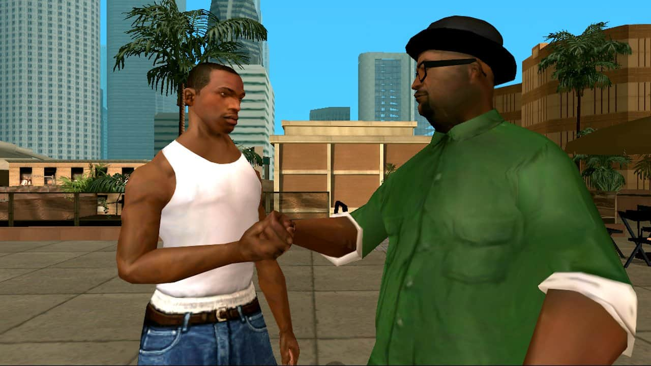 Grand Theft Auto: San Andreas скачать 2.11.204 (Мод: много денег и GTA V) на  Android