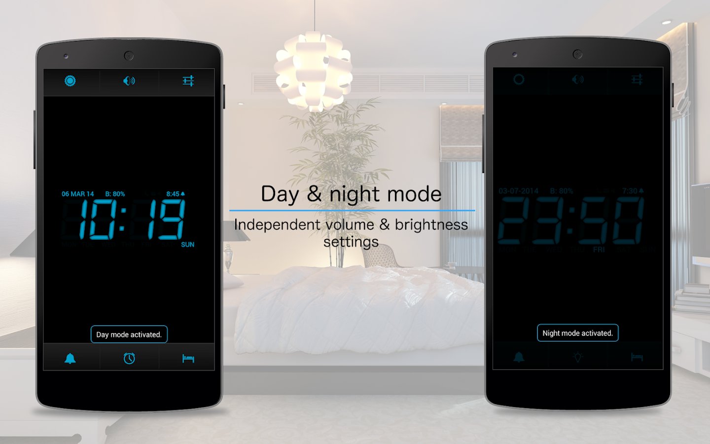 Digital Alarm Clock скачать 10.1 Pro APK на Android