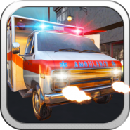 Ambulance Street Gun Racer