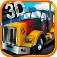 3D Американский грузовик