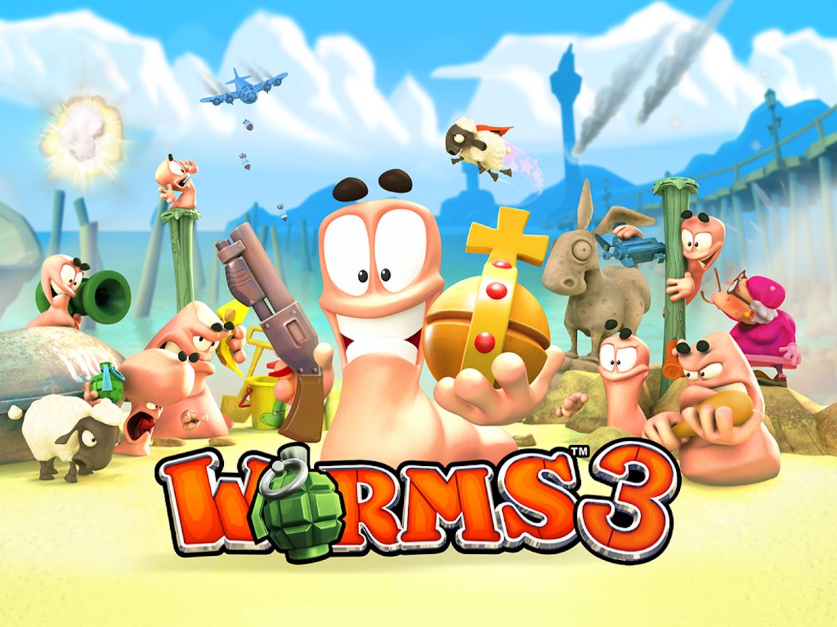Worms 3 Скачать 2.06 (Мод: Всё Открыто) APK На Android