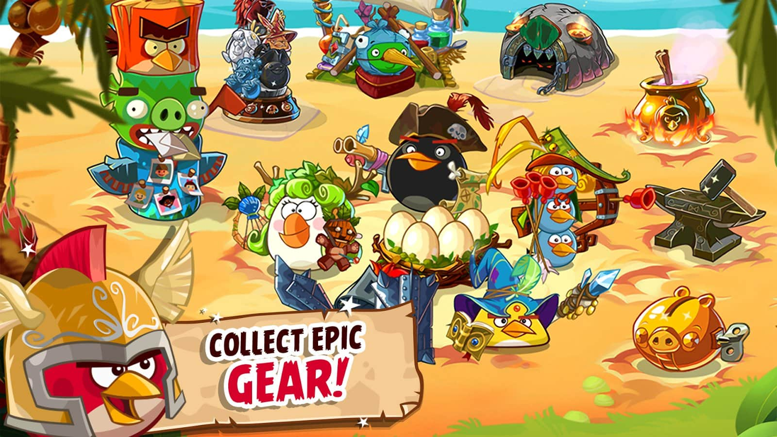 Angry Birds Epic скачать 3.0.27463.4821 (Мод: бесконечные деньги) APK на  Android