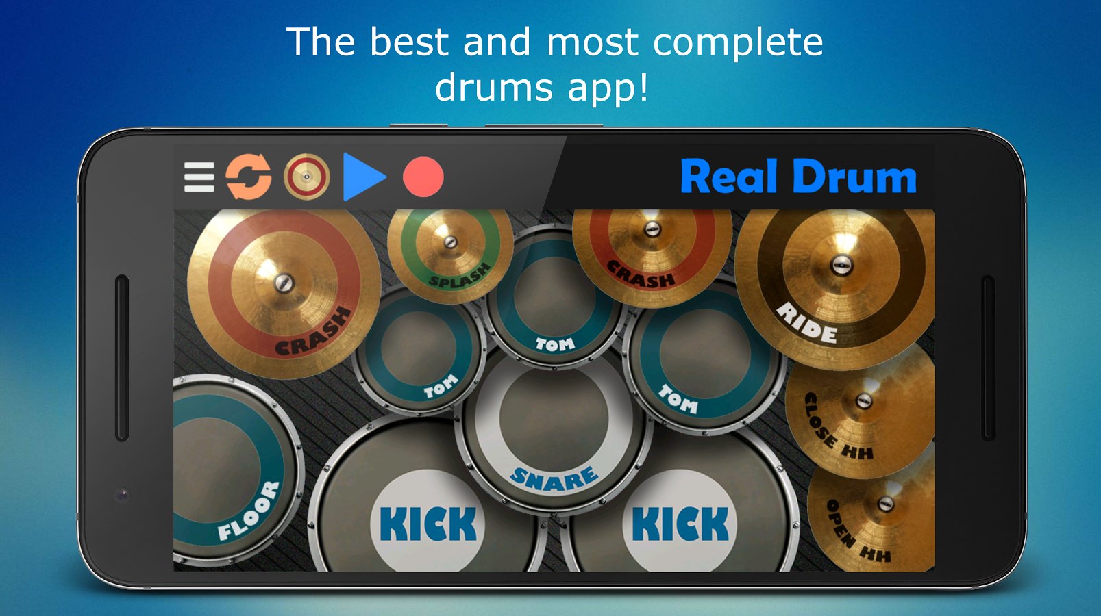 Скачать на андроид приложение барабаны бесплатно