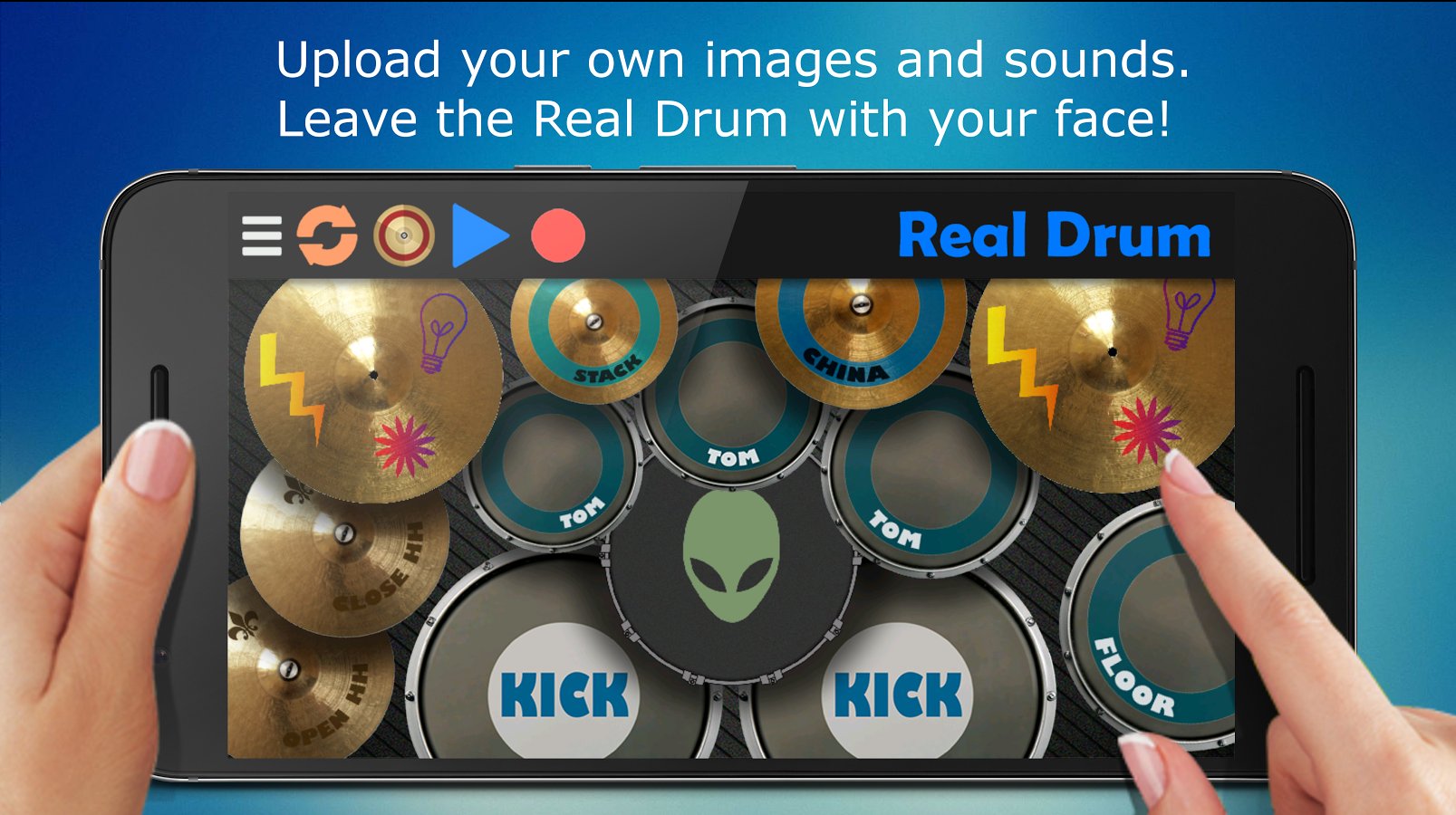 Симулятор барабанной установки скачать на андроид