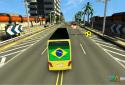 Soccer Team Bus Battle - Brazil Edition