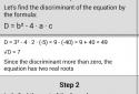 Solver Quadratic Equations / QuadCalc+