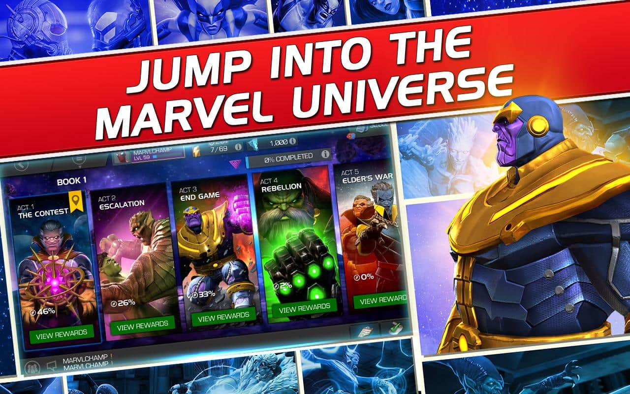 MARVEL Contest of Champions v36.3.1 APK + OBB for Android