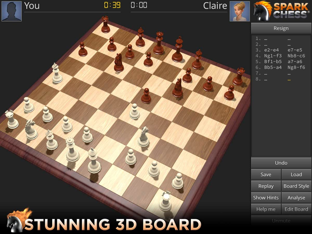 SparkChess APK pour Android Télécharger