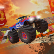 3D Monster Truck Racing
