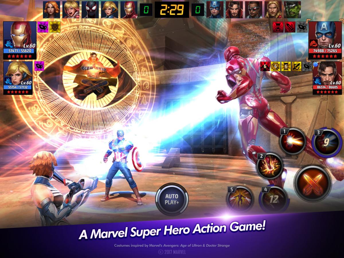 MARVEL Future Fight скачать 4.5.0 на iOS