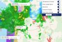 Погодный Радар - Метеорадар, прогноз погоды и карта осадков