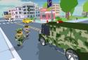 Blocky Army City Rush Racer