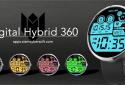 Hybrid 360 Digital Watch Face