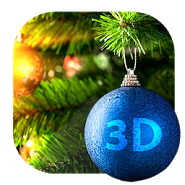 Christmas 3D Toy Live Wallapap