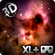 Space! Stars & Clouds 3D XL
