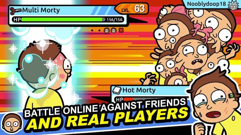 Pocket Mortys Скачать 2.26.0 (Мод: Много Денег) Apk На Android