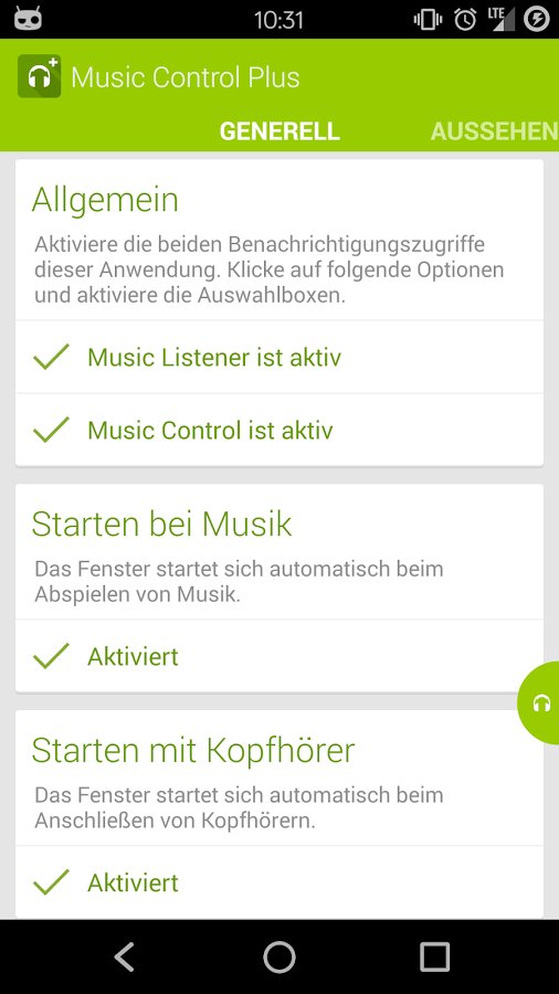 Music controls