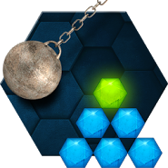 Hexasmash - Free Wrecking Ball Physics Puzzle