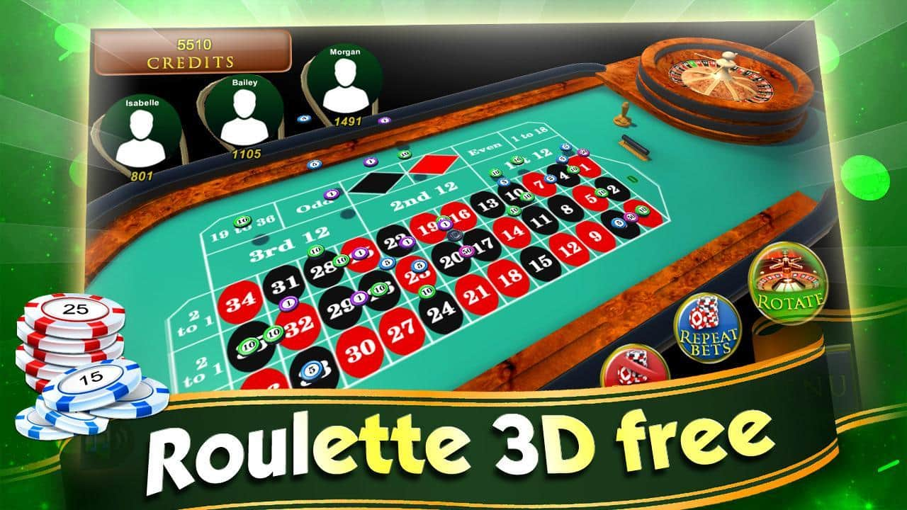 Рулетка 3d. Roulette 3d слот. Бесплатная Рулетка.