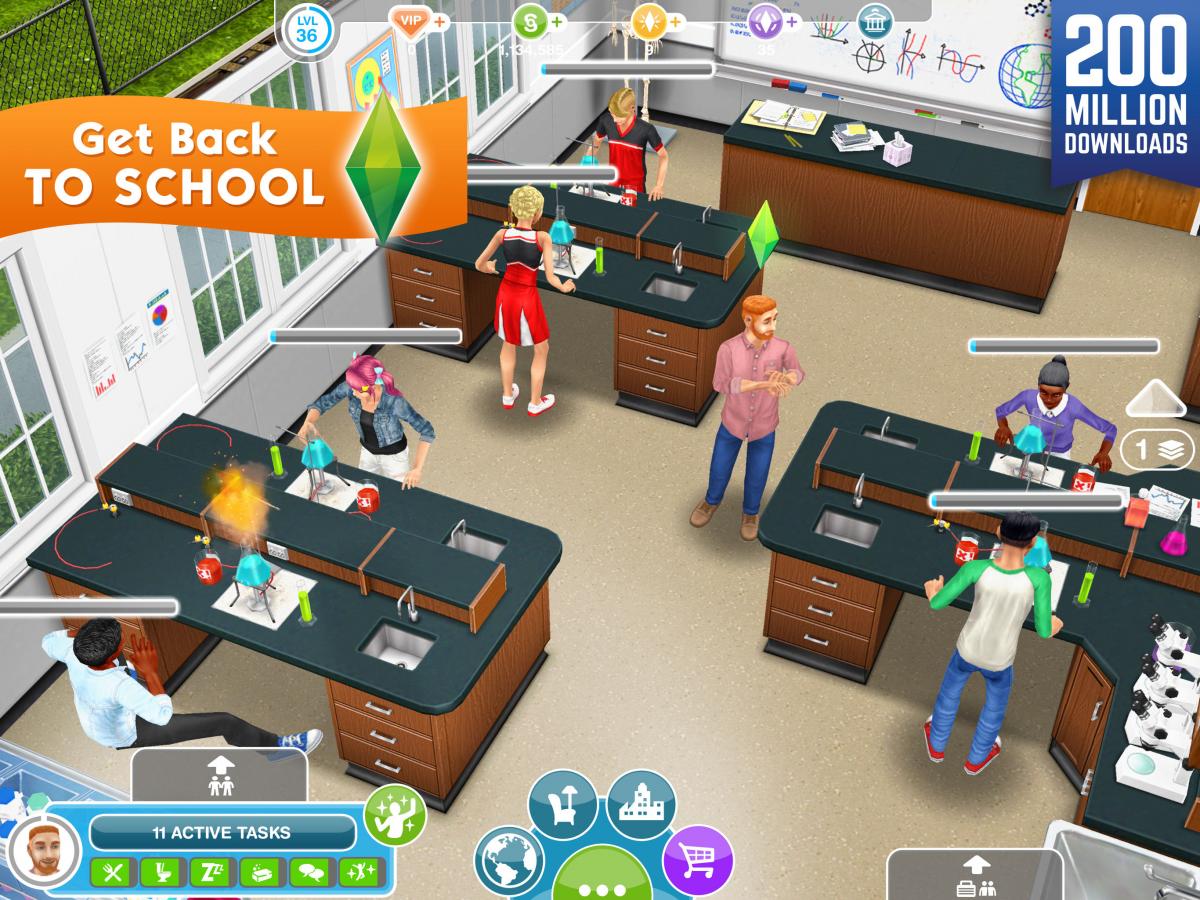The Sims Freeplay tvoří datování görevi