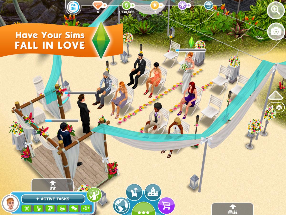 sims freeplay sims online download