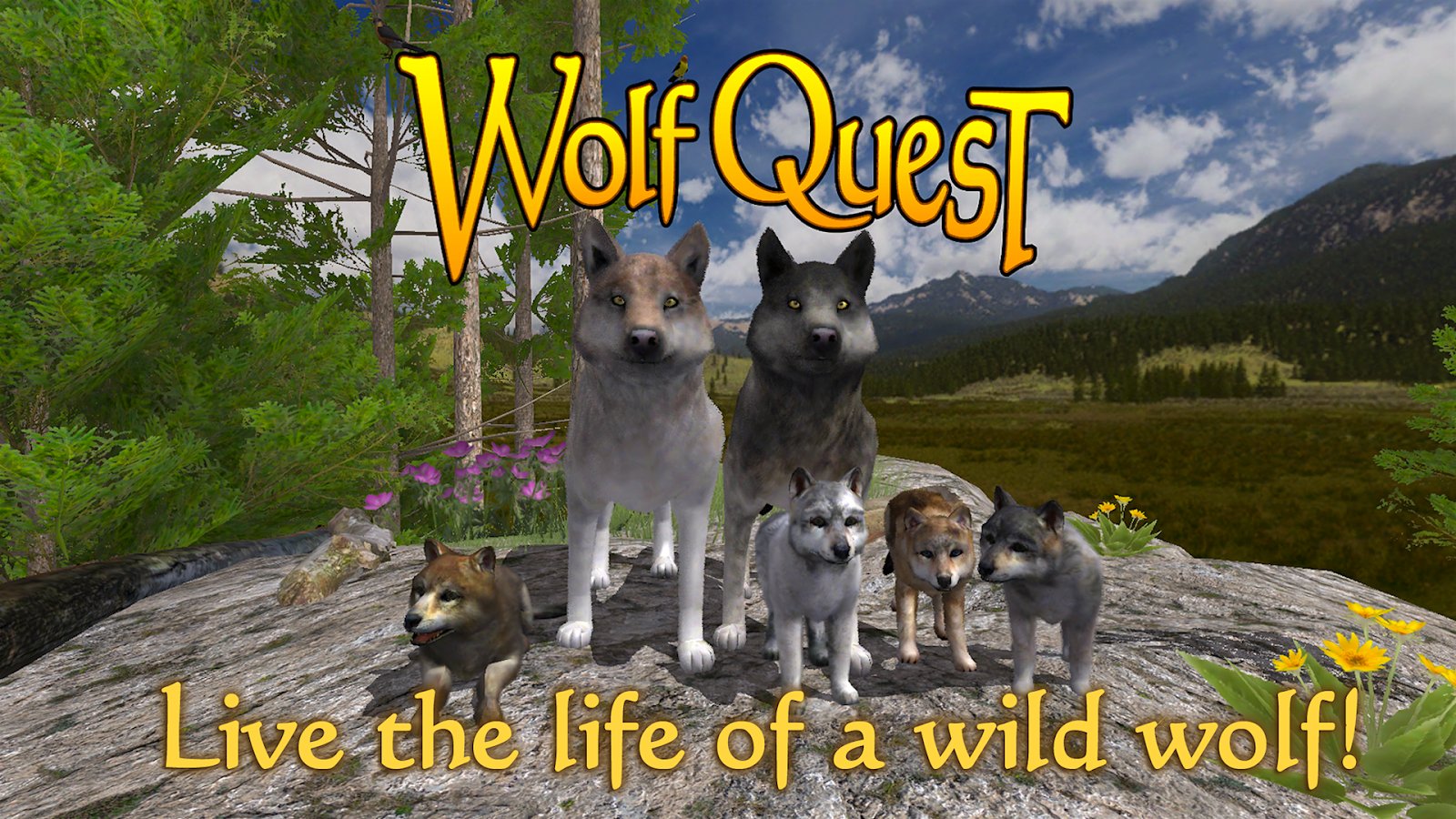 WolfQuest скачать 2.7.261 APK на Android