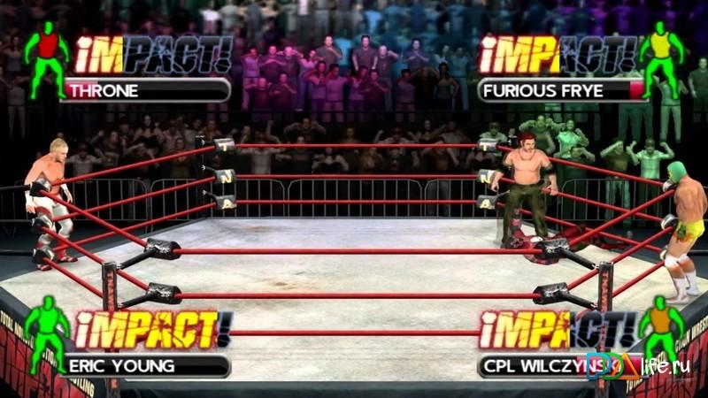 TNA Impact! Cross the Line to Put the PSP in a Chokehold