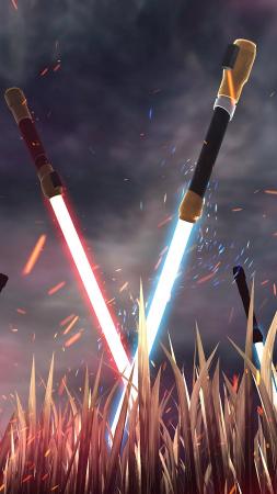 Swords Grass Live Wallpaper  APK for Android