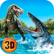 Megalodon vs Dino: Sea Monsters Battle