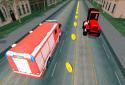 Truck Car Racing Highway