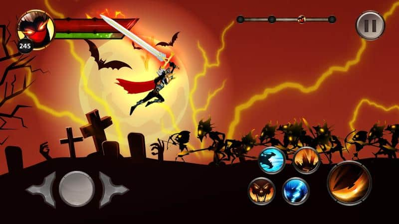 Stickman Legends - Ninja Warriors: Shadow War Screenshot