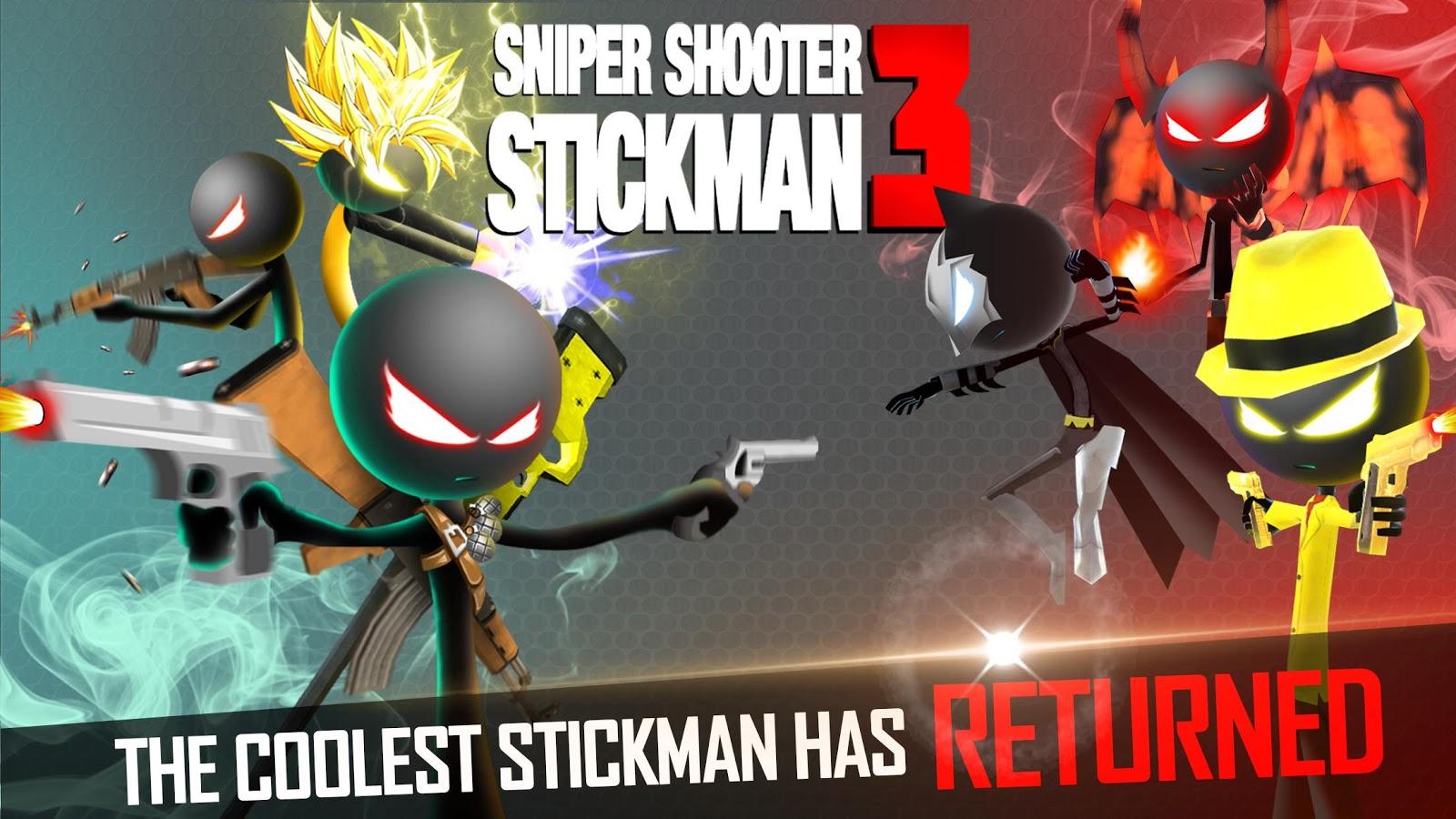 sniper shooter stickman 2 fury mod apk