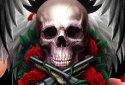 Rose Skull Live Wallpaper
