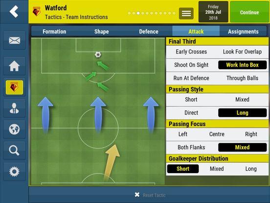 football manager mobile