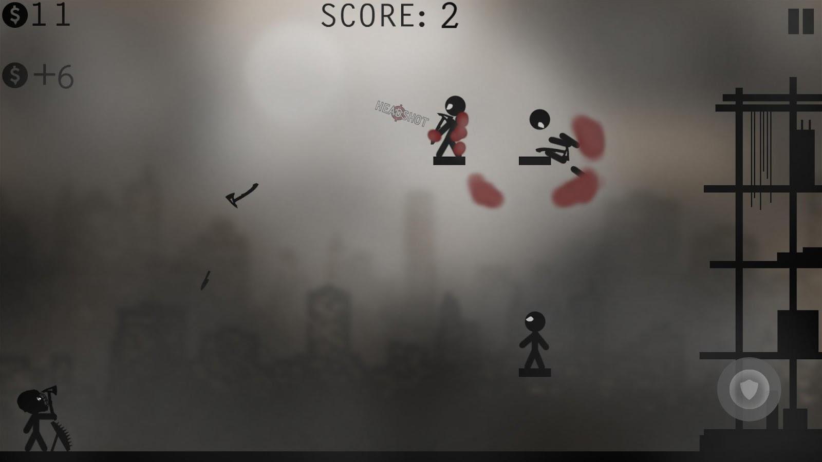 Knife Attacks - Stickman Battle Screenshot