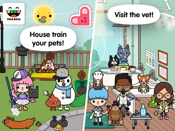 Toca Life: Pets Screenshot