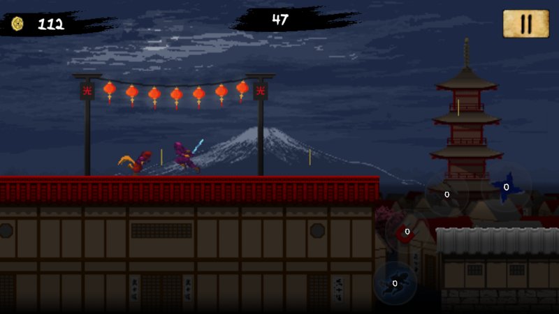 Ninja Scroller - The Awakening Screenshot