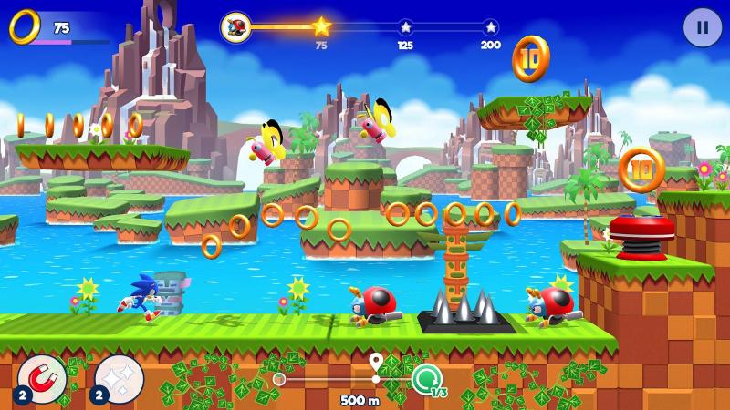 Sonic Runners Adventure Screenshot