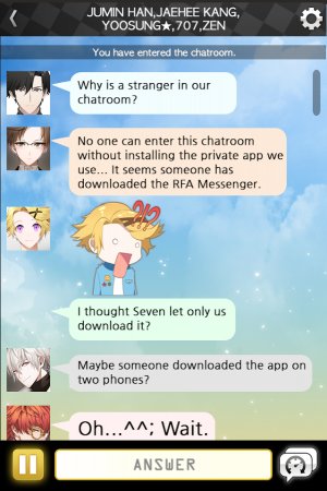 Mystic Messenger Screenshot
