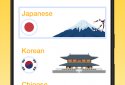 Learn Japanese, Learn Korean or Free Learn Chinese