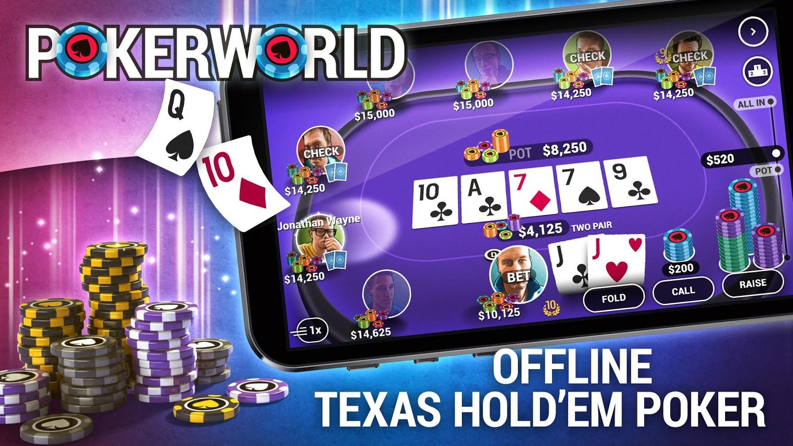 poker world offline texas